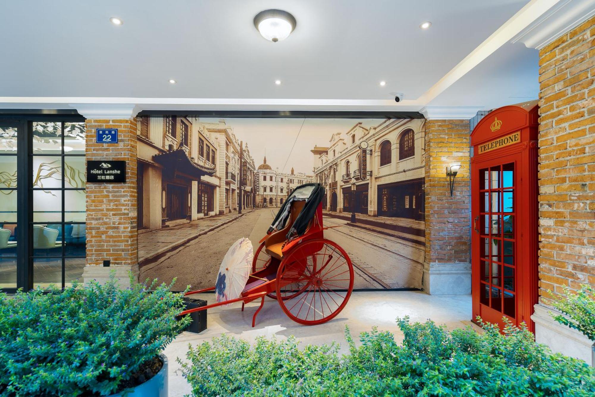 Hangzhou Lanshe Hotel Extérieur photo